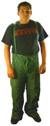 Trousers with adjustable waistband